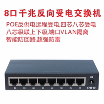 SUCOM1008GLP8-port 48-core POE reverse power supply by Gigabit VLAN anti-loop loop switch drag ONU