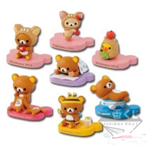 Glasses factory genuine Rilakkuma surrounding 10th anniversary limited one-time J-reward ornaments