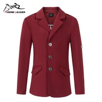 Children Equestrian Kitchen Dressing High Pop Breathable Comfort Competition Training Equestrian Equestrian Riding Horse Suit Costume