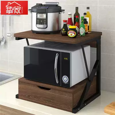 Grans microwave oven induction cooker integrated shelf cabinet kitchen household steaming oven shelf shaking sound the same style