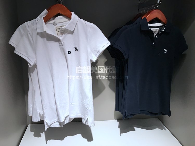 givenchy小鹿手包代購 美國代購正品Abercrombie Fitch 女士af小鹿經典短袖POLO衫現貨 givenchy