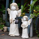 Angel ornaments lighted courtyard decorated retro home accessories and creative living room lovely landscaped garden sculpture Angel ornaments lighted courtyard decorated retro home accessories and creative living room lovely landscaped garden sculpture