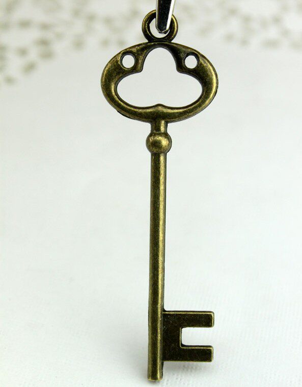 特价复古大管家 古铜质 大钥匙环 圈串 钥匙链带复古钥匙28元1套