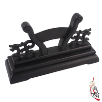 Classical womens fan rack 10 inch mens fan frame base fan support folding fan shelf fan ornaments wooden decorations