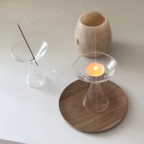 SHINY MOMO Korea ins blogger incense plug ornaments hotel famous soft line incense device glass plug