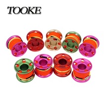 TOOKE 30 m aluminum alloy submersible reel spool anti-winding flat wire