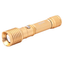 Vision Bay LED strong high beam focus flashlight three-speed dimming waterproof energy-saving A3612 rechargeable aluminum alloy lithium battery