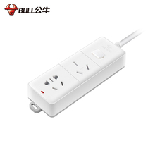 Bulls socket GN-606D 1 8 m 16A air conditioning high power plug-in row 4000W towing board plug-in