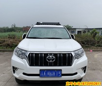 Toyota Prado overbearing modified truck top frame luggage shelf side tent canopy stainless steel is not super high