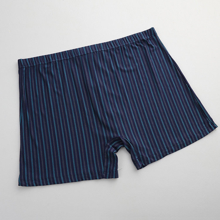 男士加肥加大内裤肥佬薄款高腰大码莫代尔平角裤头短裤腰围5尺