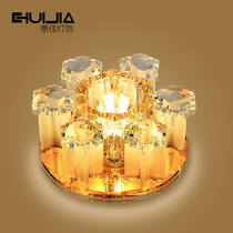 Huijia led aisle light crystal light round porch light corridor hallway light living room downlight ceiling lamps lighting