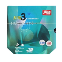Double Happiness Province Hurricane 3NEO Blue Sponge Neo Province Hurricane 3 Three Provinces Set of Table Tennis Rubber Leather Cover