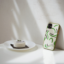 Jueves original green apple xs mobile phone shell 11max applicable Huawei p40 skin sense shell 12 silicone gel p30pro