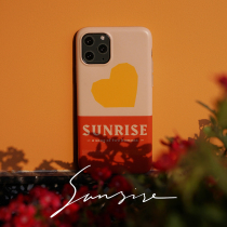 Jueves Sunrise love for p30 mobile phone case iphone11 original 11promax all-inclusive p20 soft case xr