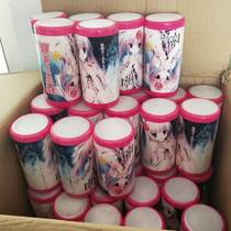 Foot Bath club Crystal little Kiren disposable aircraft Cup mens Cola Cup push oil adult products