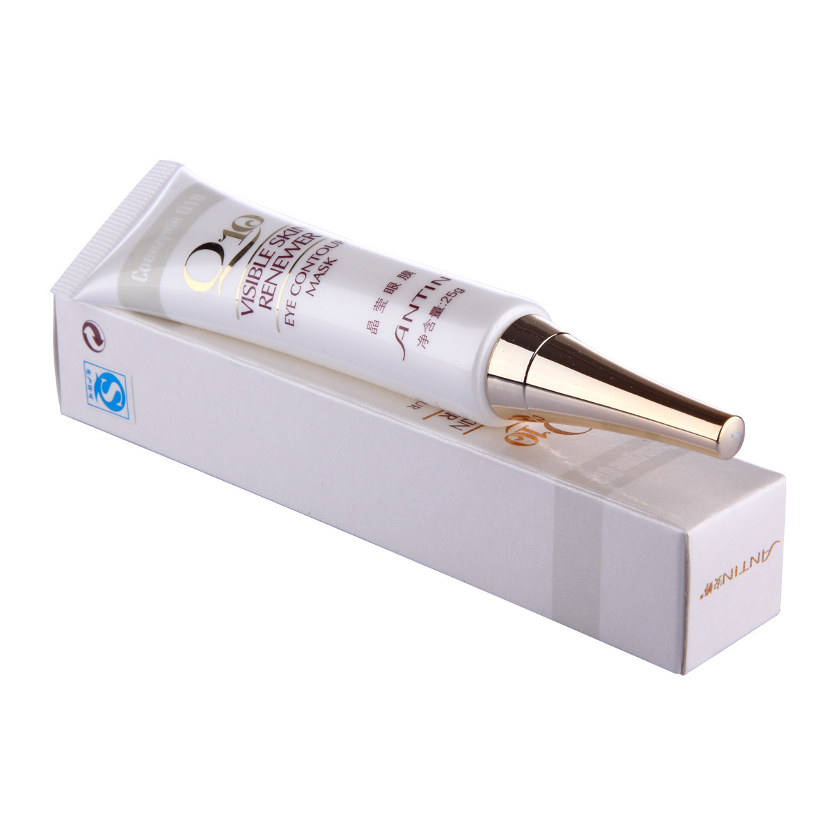 安婷童颜q10晶莹眼膜25g 补水紧致舒缓淡化黑眼圈眼袋干纹