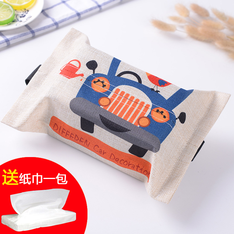 car tissue boxes for cars, carton drawers, creative hanging car supplies hanging s, cute korea