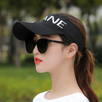 Baseball cap female summer outdoor empty top sun hat Korean version of Joker hipster cap youth sunscreen sunshade hat