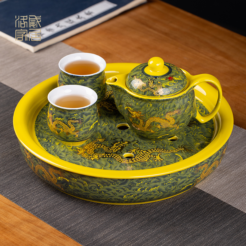 Blower, cup double iron fitting a single cup of household water proof kung fu tea set sample tea cup single ceramic cups of the living room