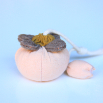 Blue Sequel Dyeing Affair With Persimmon Persimmon Pendant Inside Backpack Hanging Accessories Minimalist National Wind