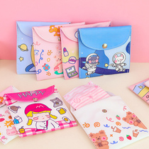 Cute girl heart aunt towel sanitary napkin storage bag sanitary napkin bag portable portable monthly small bag large capacity