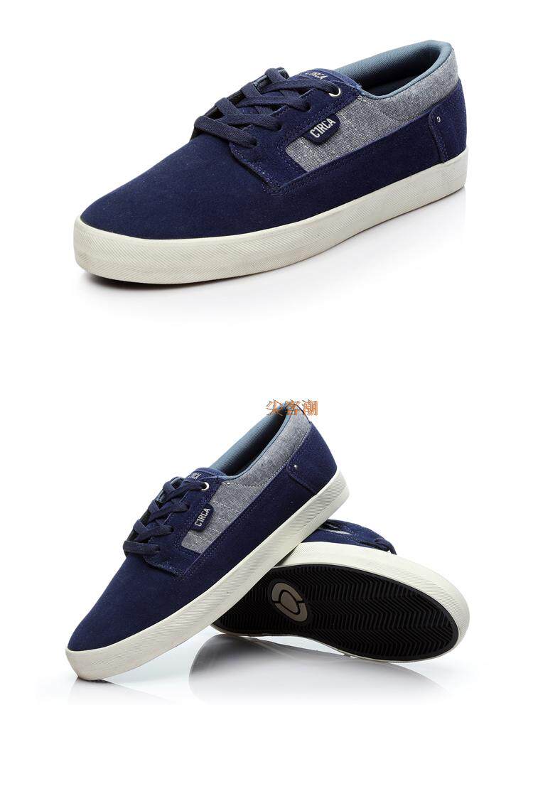 circa翻毛皮滑板鞋 板鞋反毛皮耐磨减震 户外休闲运动板鞋男鞋