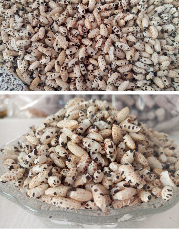 包邮老式黑米爆米花传统手工炭炉纯黑米炒米80后怀旧零食现拍现爆_双