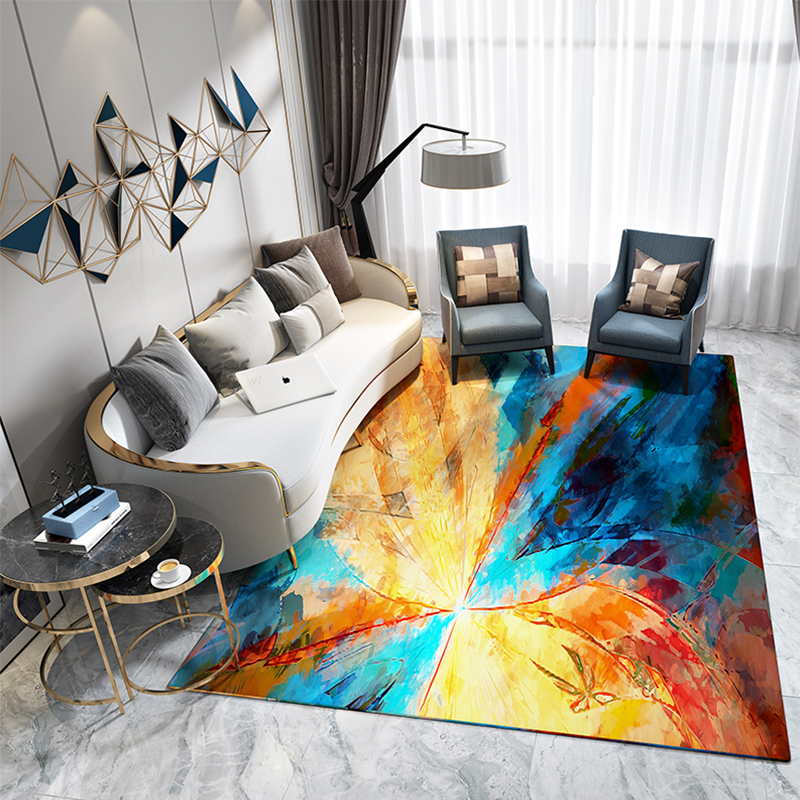 nordic ins style american light luxury carpet living room tea table blanket modern simple sofa bedroom full of household floor mats