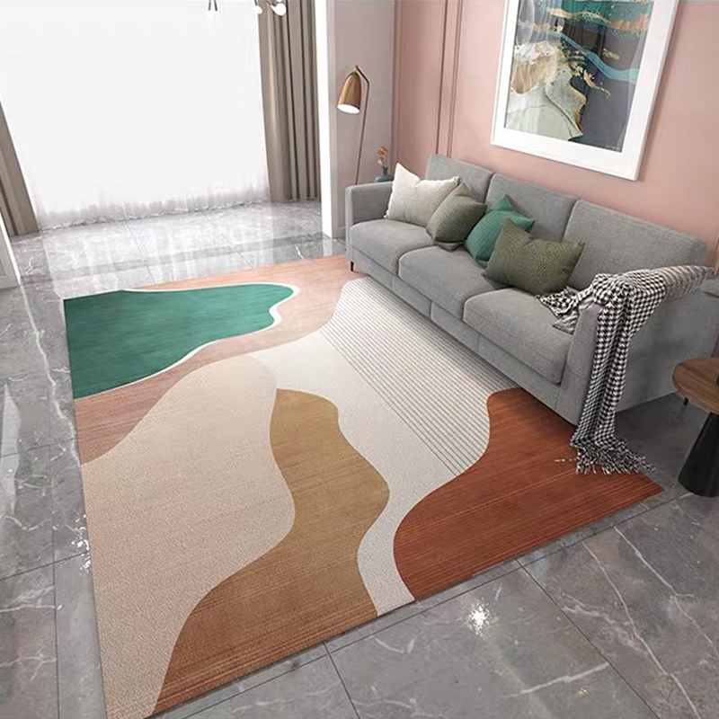 nordic ins style american light luxury carpet living room tea table blanket modern simple sofa bedroom full of household floor mats