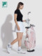 Fila 공식 여성 스웨터 2024 여름 뉴 골프 스포츠 스탠드 업 칼라 짧은팔 탑 Fila 공식 여성 스웨터 2024 여름 뉴 골프 스포츠 스탠드 업 칼라 짧은팔 탑