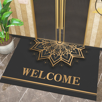 Light luxury 3d floor mat access door mat door mat home scrub pvc carpet disposable mat