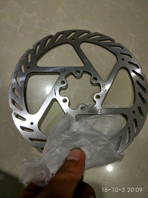 美利达正品山地车自行车公爵500600原装碟片刹车片自行车配件