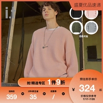 it UNDERGARDEN couple sweater autumn casual coarse rod knitting 4004MAD