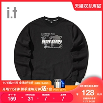 it UNDERGARDEN couple men and women couples round neck sweater autumn loose pullover print 3049MAD