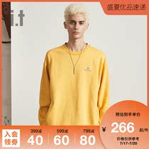 it 5cm FIVECM mens round neck sweater winter casual trend loose pullover printing 3135W9D