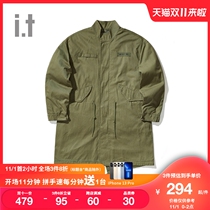 it UNDERGARDEN Mens Long Cotton Suit Jacket Jacket Jacket Winter Leisure Trend Loose 7080WAD