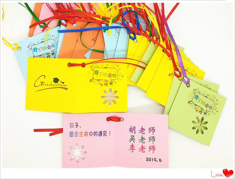 国庆节礼物心形卡片许愿树悬挂装饰祝福墙卡许心愿卡祈福卡 定制