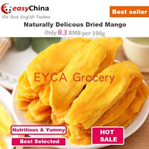 500g Natural Dried Mango Dlicious Thailand Flavor Slices