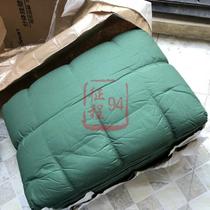 Public green quilt hot melt cotton quilt single student dormitory warm in winter