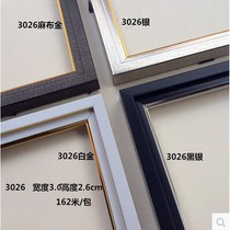 Photo frame line 3026 ps foam material cross stitch framed frame strip decorative painting oil painting line