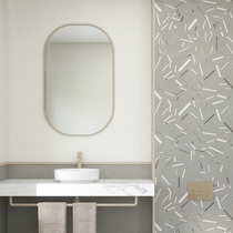 400x800 minimalist Silence Mercerized Glazed Toilet Wall Brick Day Style Living-room Floor Tiles Bathroom balcony Restaurant tiles