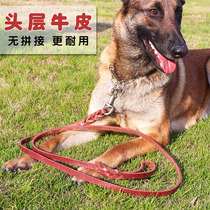 Dog Cowskin Traction Rope Medium Large Dog De Shepherd Horse Rowena Head Peel Dog Rope Rope