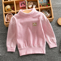 Autumn baby belly coat spring and autumn baby belly underwear top high neck clothing childrens inner clothes
