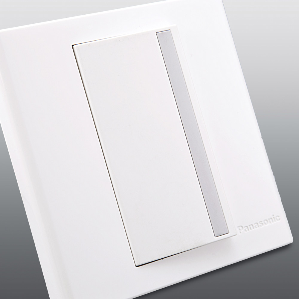 松下开关/86型/双极开关/全极开关浴霸开关(16a)/wfh593 (浴霸用)