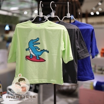 Direct mail r robot Korean robot 21 summer childrens short-sleeved T-shirt 11229-331-08