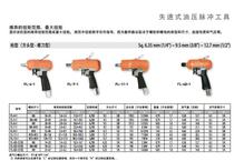 Japan FUJI FUJI FL-11-1 FL-9-1 Hydraulic pulse pneumatic wrench
