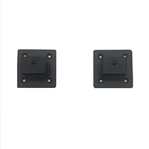 Upper wall left and right bracket square tube Middle bracket AA column left and right bracket Non-embroidered steel square tube fixing accessories Connect the square tube bracket
