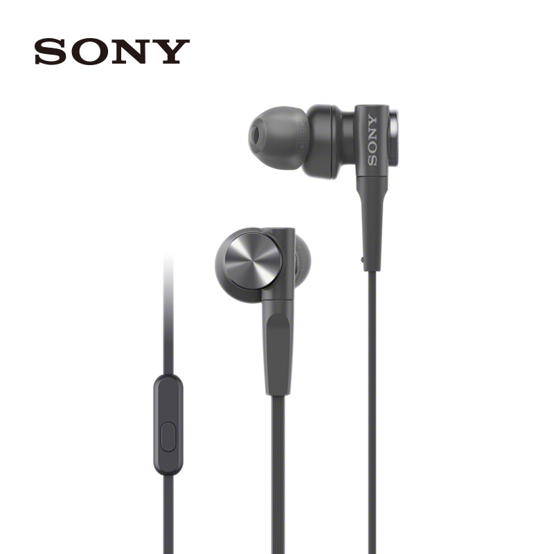 sony / sony mdr-xb55ap deep bass in ear mobile phone headset headset headset headset