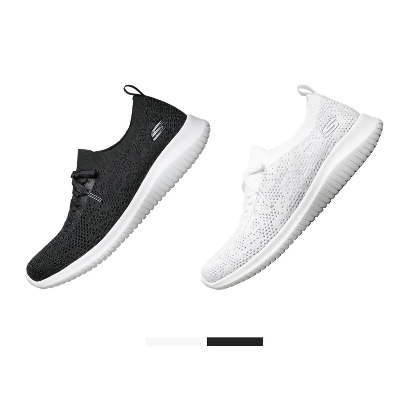 Skechers斯凯奇女士时尚小白鞋轻便一脚蹬懒人鞋休闲运动鞋 Skechers斯凯奇女士时尚小白鞋轻便一脚蹬懒人鞋休闲运动鞋