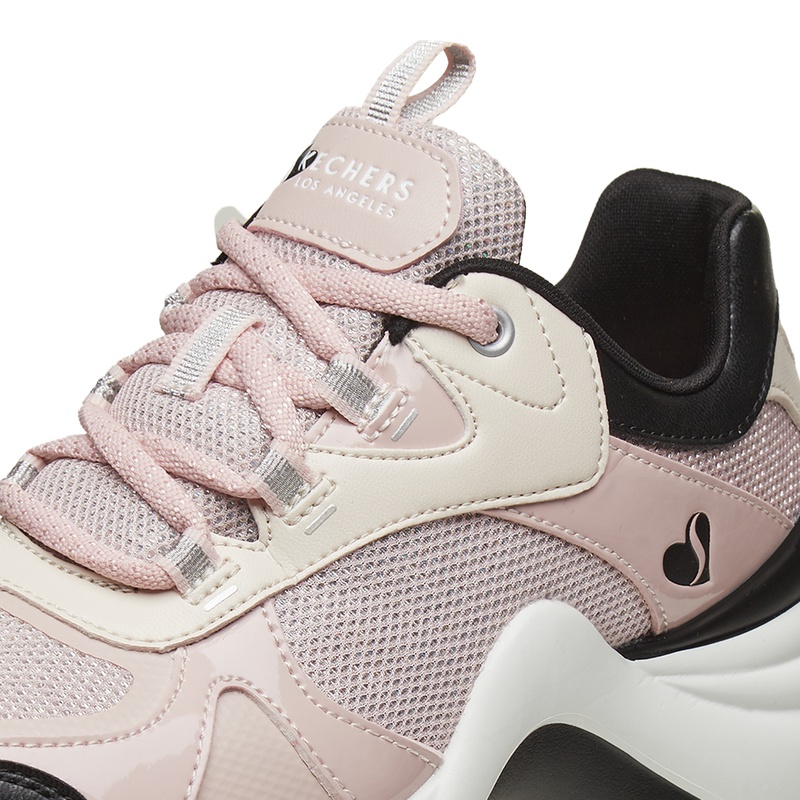 Skechers斯凯奇厚底松糕鞋运动鞋老爹鞋 撞色拼接女士休闲鞋74191 Skechers斯凯奇厚底松糕鞋运动鞋老爹鞋 撞色拼接女士休闲鞋74191